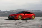 BMW i8 Iron Man by Metro Wrapz on vossen Wheels (VPS-305T) 2016 года